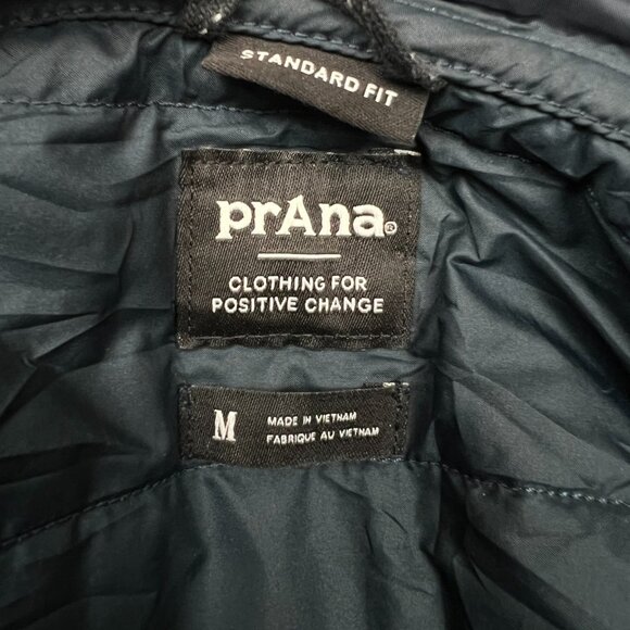 prAna Men's Wooly Bird Fleece Full Zip Size Large Color Gray - Picture 10 of 14